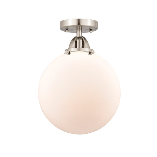 Innovations Lighting Beacon 1 Light 10" Semi-Flush Mount 288-1C-SN-G201-10