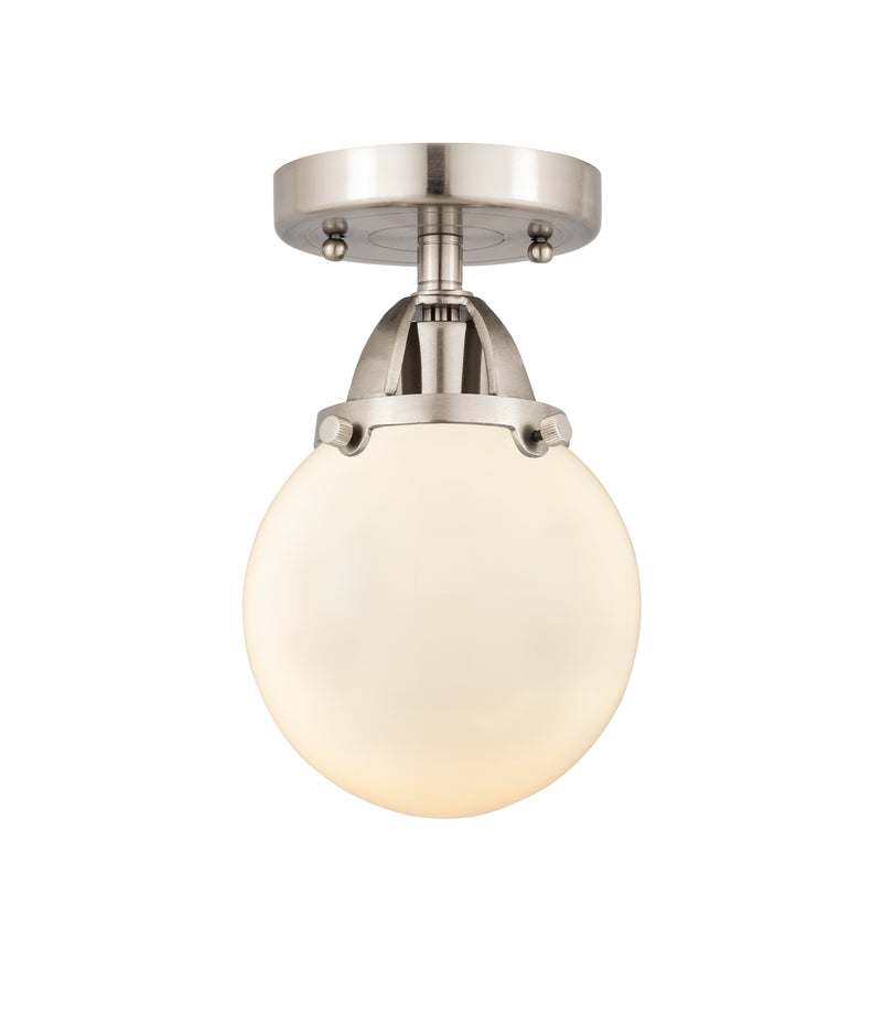 Innovations Lighting Beacon 1 Light 6" Semi-Flush Mount 288-1C-SN-G201-6-LED