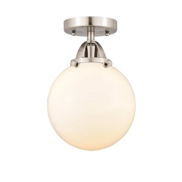 Innovations Lighting Beacon 1 Light 8" Semi-Flush Mount 288-1C-SN-G201-8