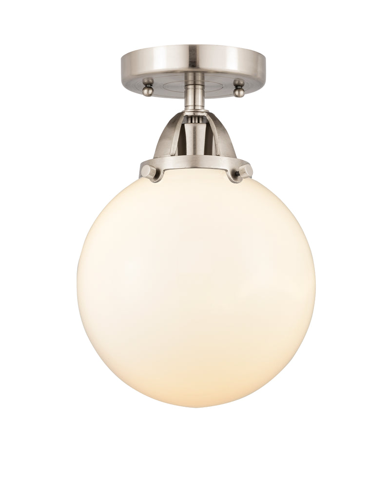 Innovations Lighting Beacon 1 Light 8" Semi-Flush Mount 288-1C-SN-G201-8-LED