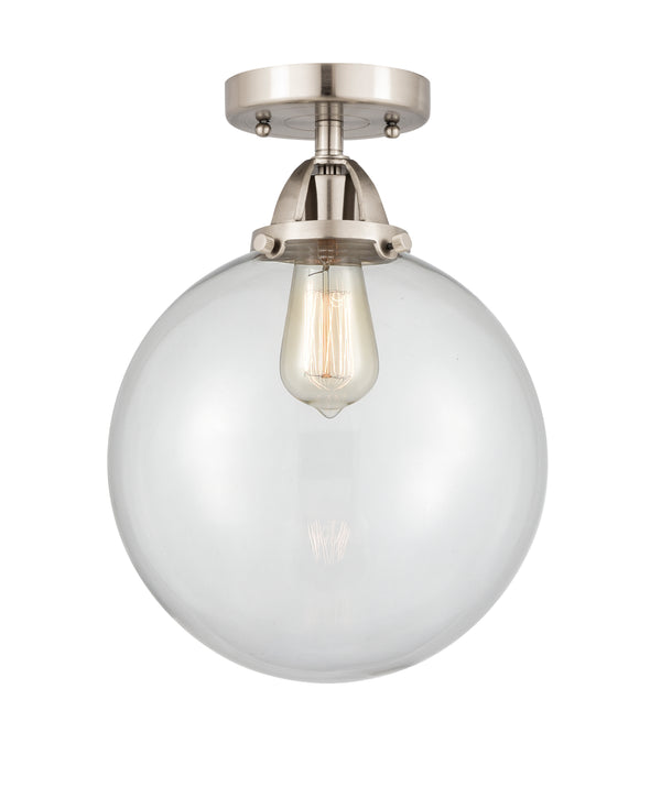 Innovations Lighting Beacon 1 Light 10" Semi-Flush Mount 288-1C-SN-G202-10-LED