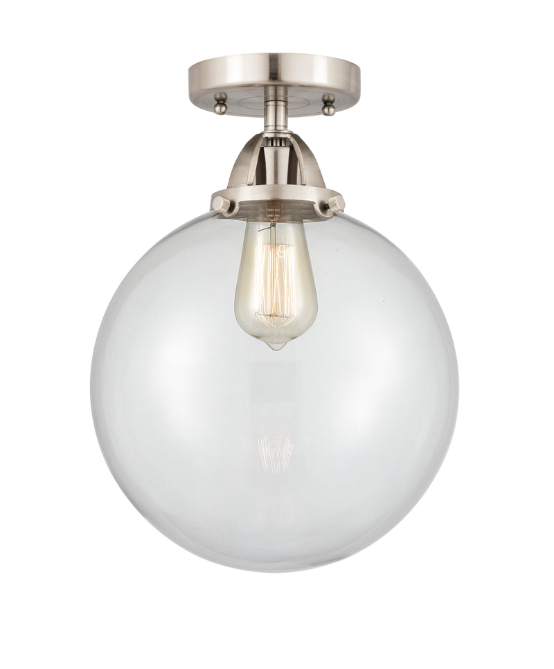 Innovations Lighting Beacon 1 Light 10" Semi-Flush Mount 288-1C-SN-G202-10-LED