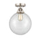 Innovations Lighting Beacon 1 Light 10" Semi-Flush Mount 288-1C-SN-G202-10