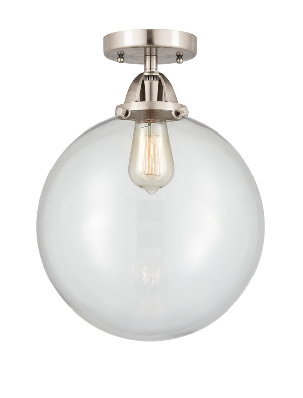 Innovations Lighting Beacon 1 Light 12" Semi-Flush Mount 288-1C-SN-G202-12-LED