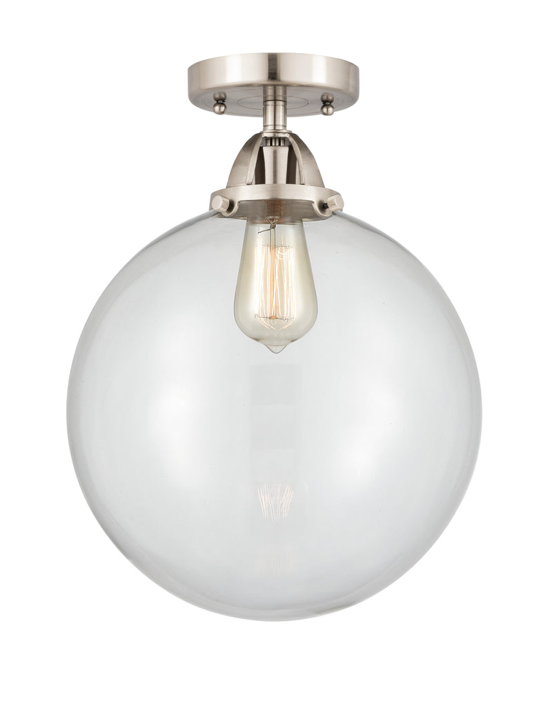 Innovations Lighting Beacon 1 Light 12" Semi-Flush Mount 288-1C-SN-G202-12-LED