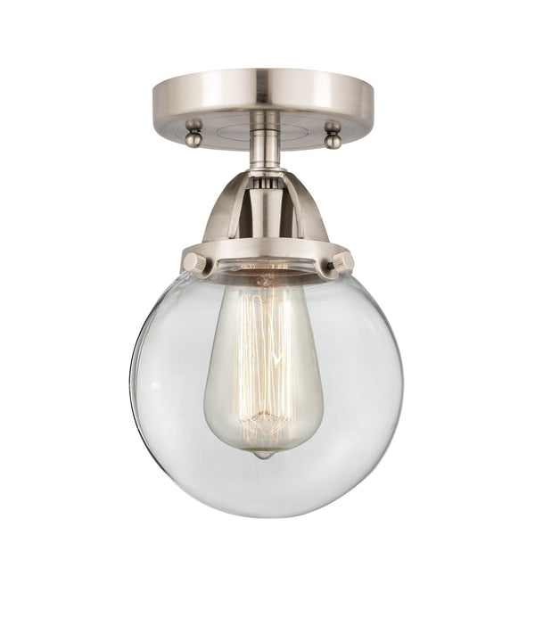 Innovations Lighting Beacon 1 Light 6" Semi-Flush Mount 288-1C-SN-G202-6-LED