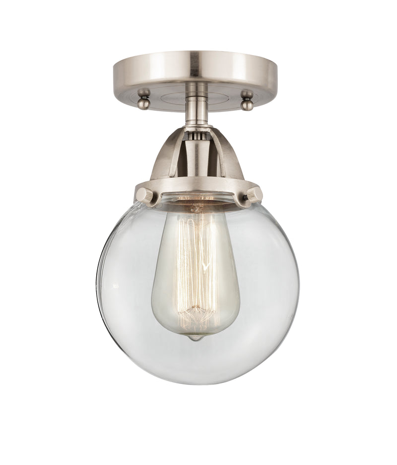 Innovations Lighting Beacon 1 Light 6" Semi-Flush Mount 288-1C-SN-G202-6-LED