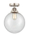 Innovations Lighting Beacon 1 Light 10" Semi-Flush Mount 288-1C-SN-G204-10-LED