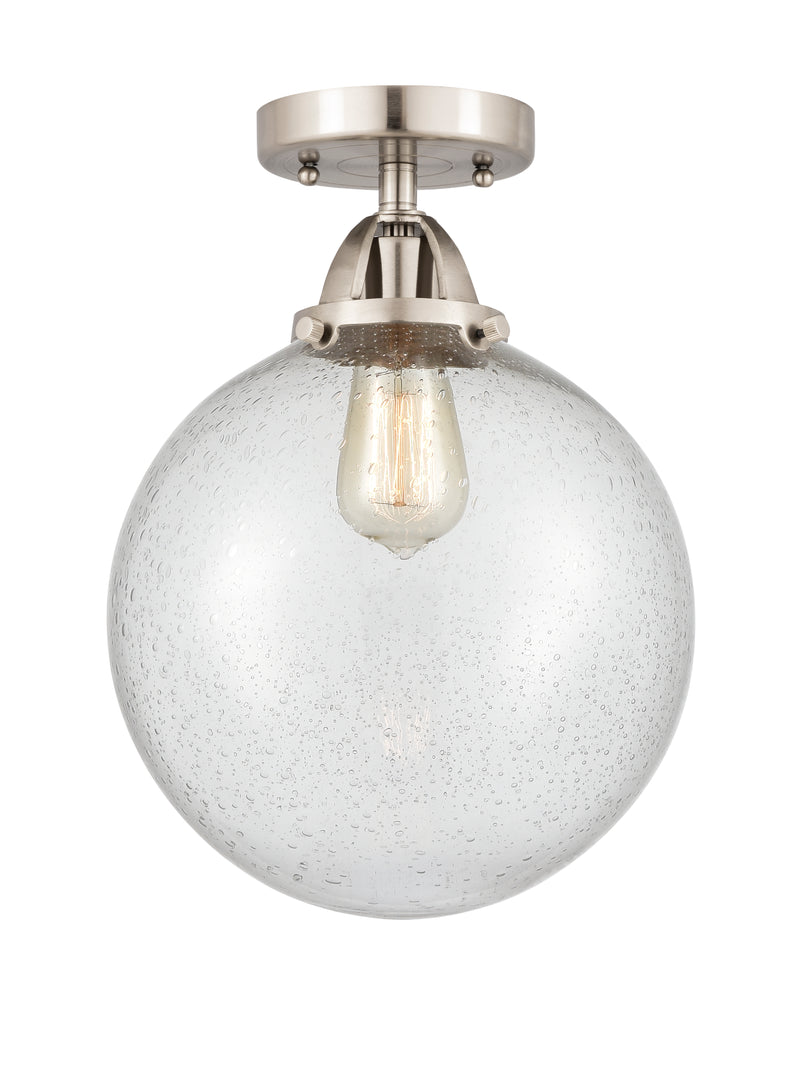 Innovations Lighting Beacon 1 Light 10" Semi-Flush Mount 288-1C-SN-G204-10-LED