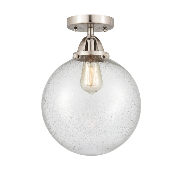 Innovations Lighting Beacon 1 Light 10" Semi-Flush Mount 288-1C-SN-G204-10