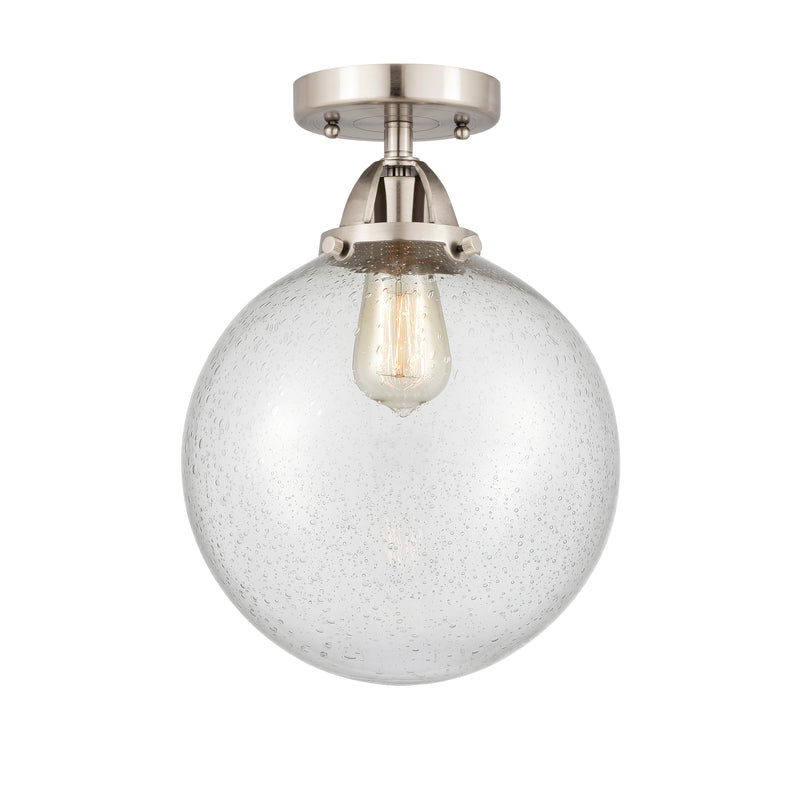 Innovations Lighting Beacon 1 Light 10" Semi-Flush Mount 288-1C-SN-G204-10