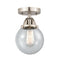 Innovations Lighting Beacon 1 Light 6" Semi-Flush Mount 288-1C-SN-G204-6-LED