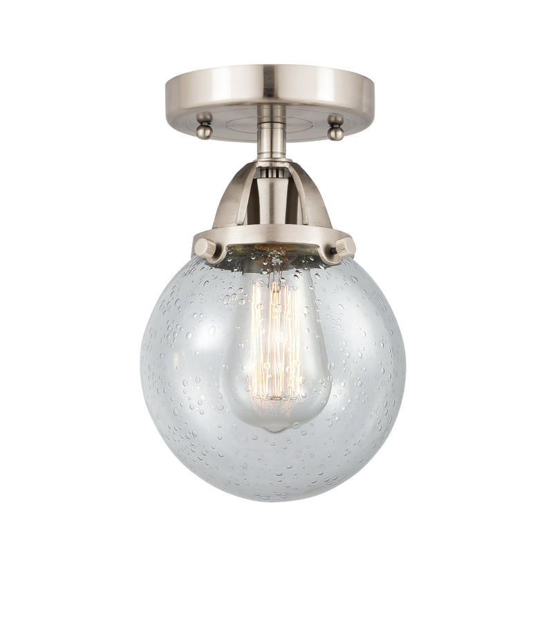 Innovations Lighting Beacon 1 Light 6" Semi-Flush Mount 288-1C-SN-G204-6-LED
