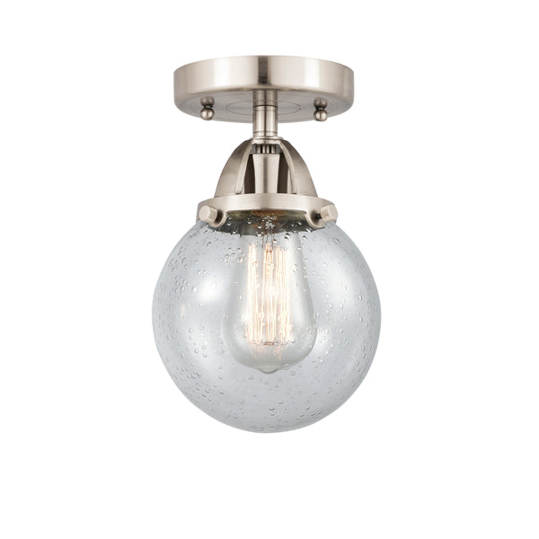 Innovations Lighting Beacon 1 Light 6" Semi-Flush Mount 288-1C-SN-G204-6
