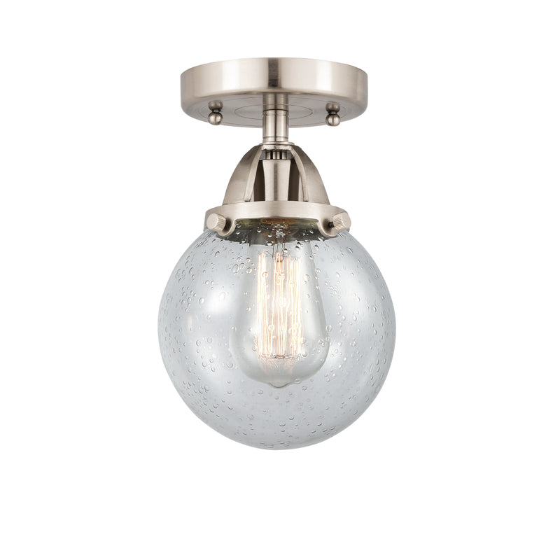 Innovations Lighting Beacon 1 Light 6" Semi-Flush Mount 288-1C-SN-G204-6