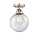 Innovations Lighting Beacon 1 Light 8" Semi-Flush Mount 288-1C-SN-G204-8