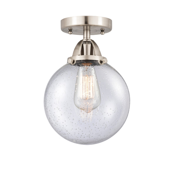 Innovations Lighting Beacon 1 Light 8" Semi-Flush Mount 288-1C-SN-G204-8