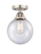 Innovations Lighting Beacon 1 Light 8" Semi-Flush Mount 288-1C-SN-G204-8-LED