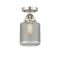 Innovations Lighting Stanton 1 Light 6" Semi-Flush Mount 288-1C-SN-G262