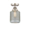Innovations Lighting Stanton 1 Light 6" Semi-Flush Mount 288-1C-SN-G262-LED