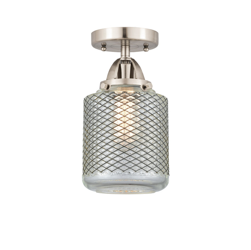 Innovations Lighting Stanton 1 Light 6" Semi-Flush Mount 288-1C-SN-G262-LED