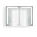 Krugg Svange 48" X 36" Double LED Medicine Cabinet with Dimmer and Defogger SVANGE4836D