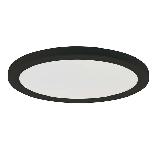 Abra Lighting 12" Slim Disc Flush Mount with High Output Dimmable LED 30022FM-BL