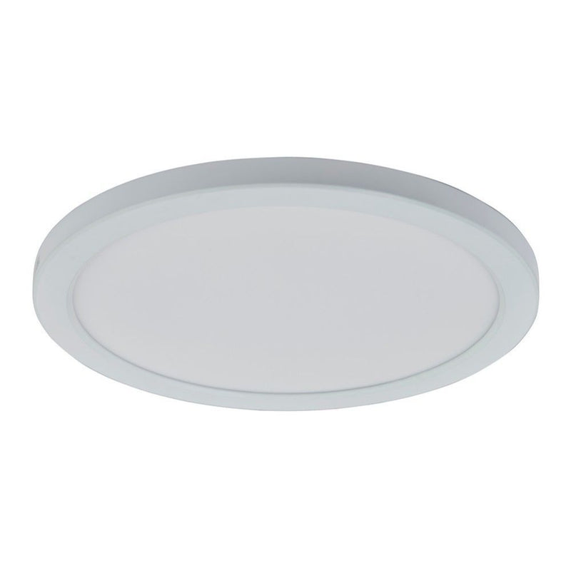 Abra Lighting 12" Slim Disc Flush Mount with High Output Dimmable LED 30022FM-WH