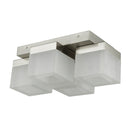 Abra Lighting 4 Light Wall or Ceiling Square Edge Lite Dim LED 30055FM-BN