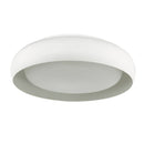 Abra Lighting 15" Recessed Opal Glass in a Metal Frame Hi-Out Dim LED 30060FM-WH