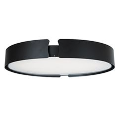 Abra Lighting 18" Low Profile Flush Mount with High Output Dimmable LED 30070FM-BL