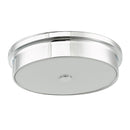 Abra Lighting 12" Opal Glass Flush Mount 30097FM-CH