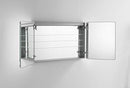 Aquadom 48" x 30" x 5" Royale Plus Lighted Mirror Glass Medicine Cabinet for Bathroom Defogger Dimmer Outlet RP-4830