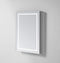 Aquadom 24in x 30in x 5in Right Hinge Royale Plus LED Lighted Mirror Glass Medicine Cabinet For Bathroom, Defogger, Dimmer, Outlet