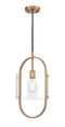 Innovations Lighting Pelham 1 Light Mini Pendant Part of the Ballston Collection 371-1P-BB-CL-LED