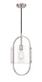 Innovations Lighting Pelham 1 Light Mini Pendant Part of the Ballston Collection 371-1P-SN-CL-LED