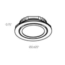 Dals Lighting Surface Adaptor For 4005 HP Series 4005HP-SURF-SN