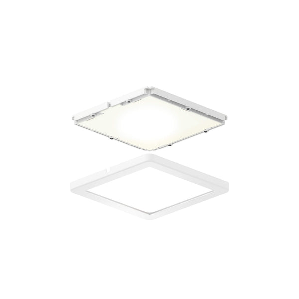 Dals Lighting 12V Square Slim Puck 4006SQ-4K-WH