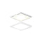 Dals Lighting 12V Square Slim Puck 4006SQ-4K-WH