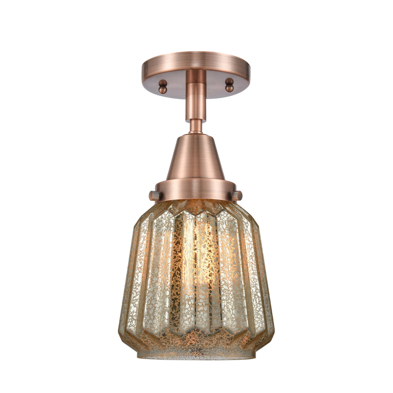 Innovations Lighting Chatham 1 Light 6" Flush Mount 447-1C-AC-G146