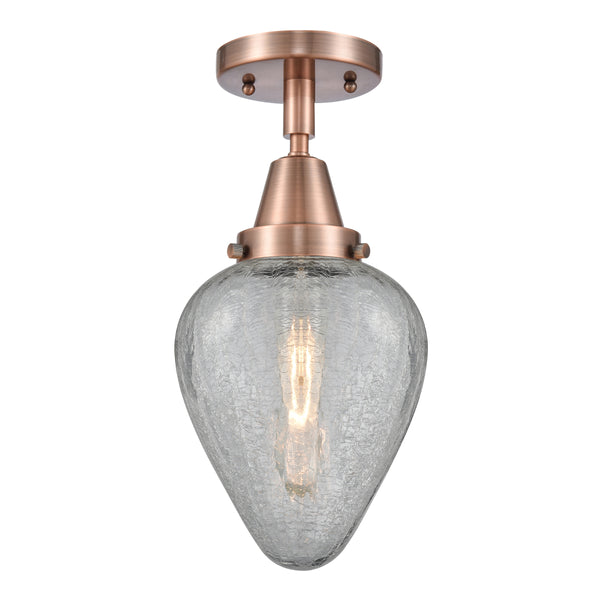 Innovations Lighting Geneseo 1 Light 6.5" Flush Mount 447-1C-AC-G165