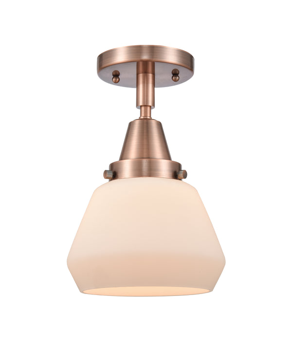 Innovations Lighting Fulton 1 Light 7" Flush Mount 447-1C-AC-G171-LED