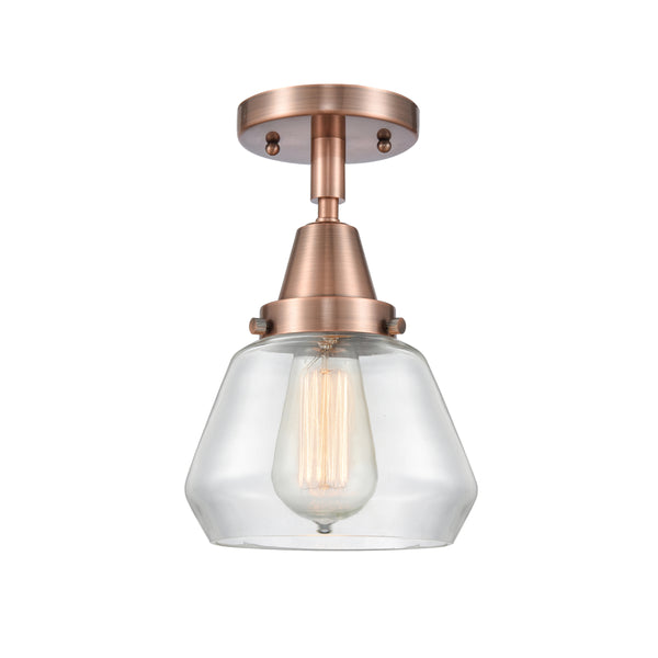 Innovations Lighting Fulton 1 Light 7" Flush Mount 447-1C-AC-G172