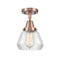 Innovations Lighting Fulton 1 Light 7" Flush Mount 447-1C-AC-G172