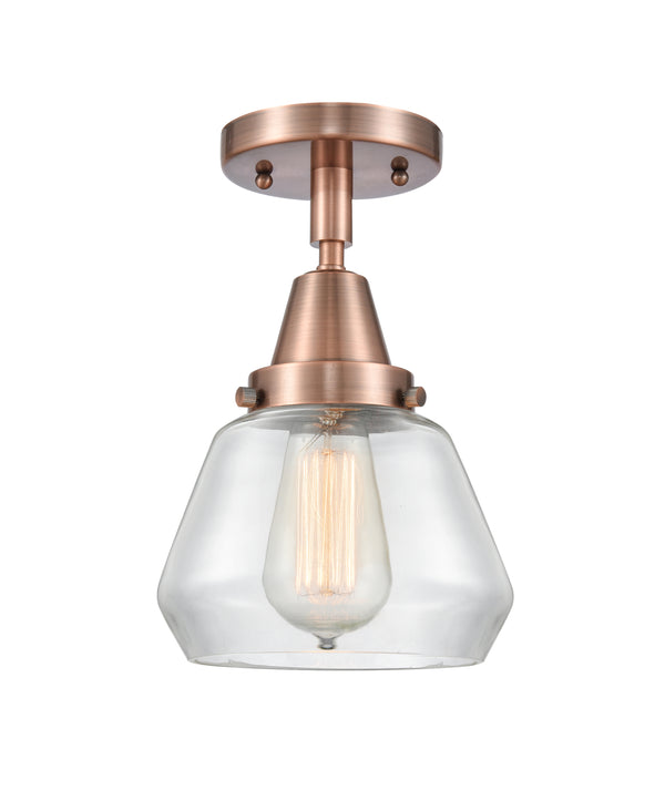 Innovations Lighting Fulton 1 Light 7" Flush Mount 447-1C-AC-G172-LED
