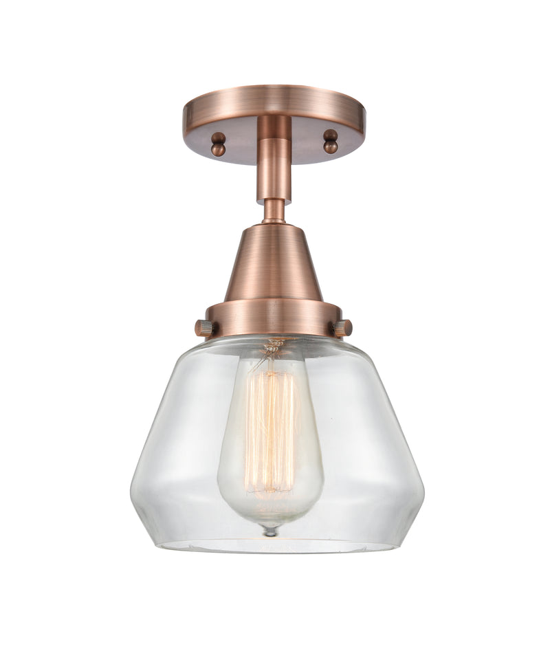 Innovations Lighting Fulton 1 Light 7" Flush Mount 447-1C-AC-G172-LED