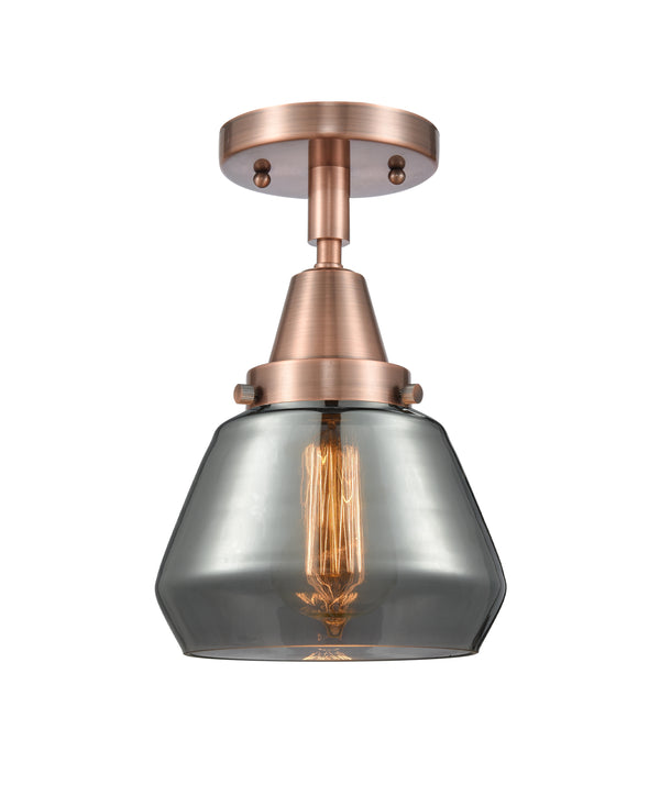 Innovations Lighting Fulton 1 Light 7" Flush Mount 447-1C-AC-G173-LED