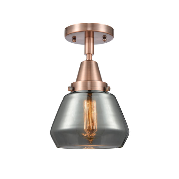 Innovations Lighting Fulton 1 Light 7" Flush Mount 447-1C-AC-G173