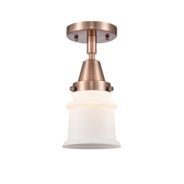 Innovations Lighting Small Canton 1 Light 6" Flush Mount 447-1C-AC-G181S