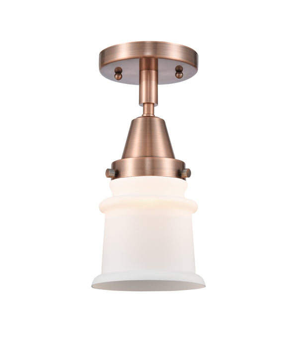 Innovations Lighting Small Canton 1 Light 6" Flush Mount 447-1C-AC-G181S-LED